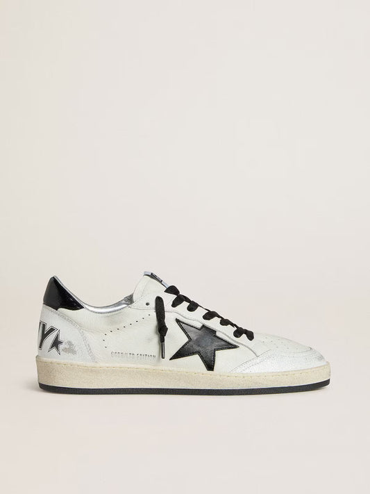 Ball Star Wishes pour homme en cuir nappa avec étoile et contrefort en cuir naplak noir